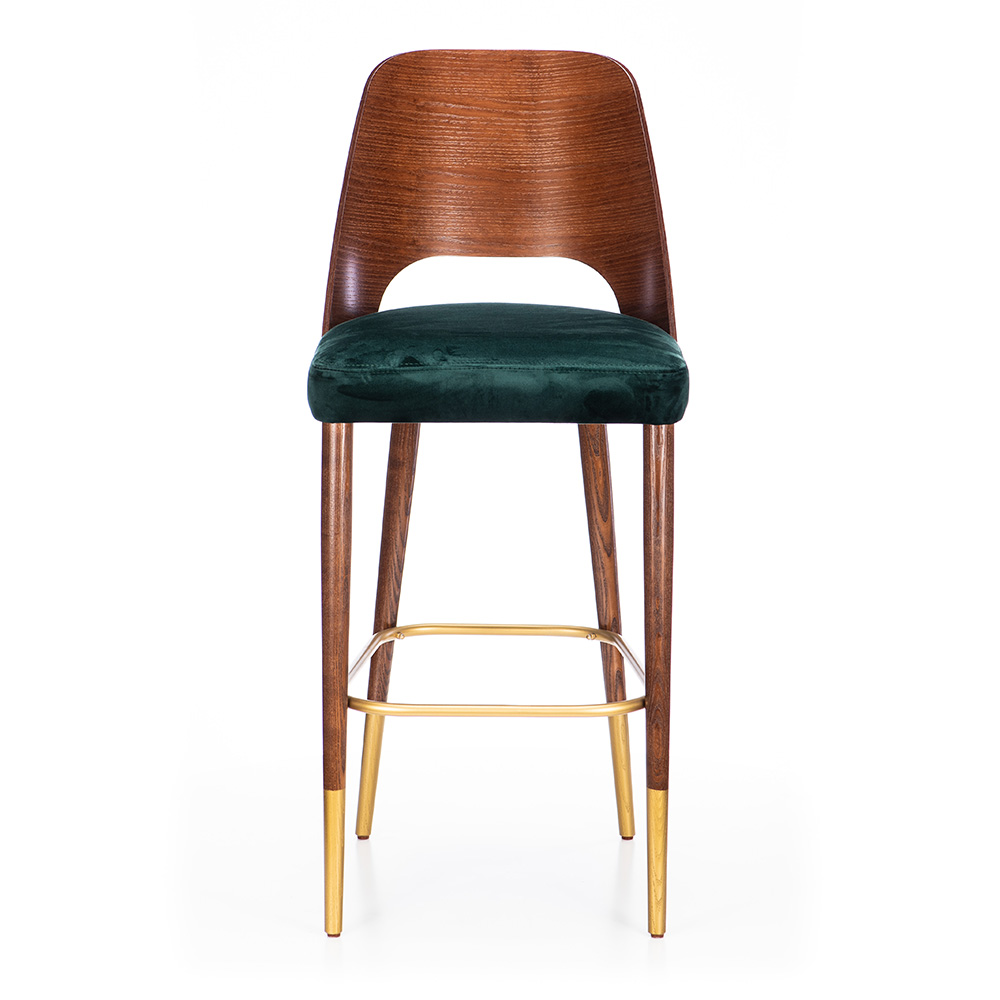 Milano Wood Bar Stool