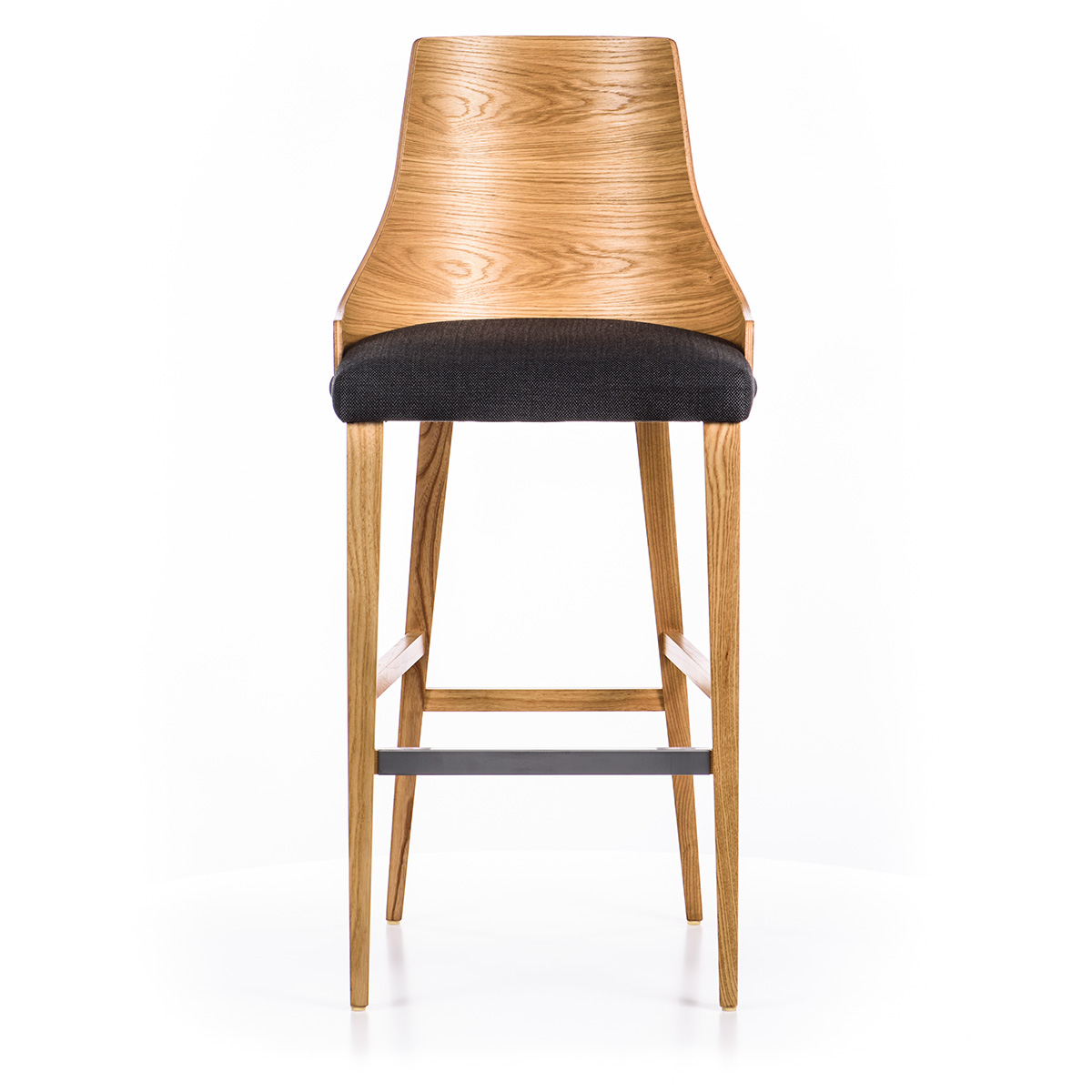 Lux Grande Wood Bar Stool
